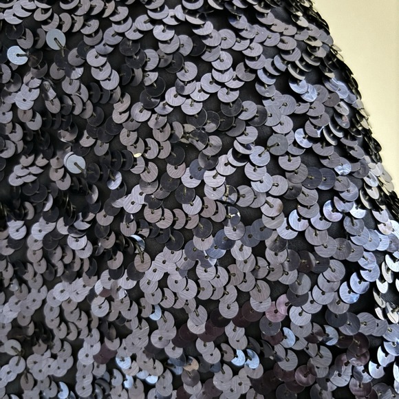 70s Sequined Vintage Top Red White Blue Bow Retro Pin Up Sailor Blouse Joed Sz S - Picture 8 of 9